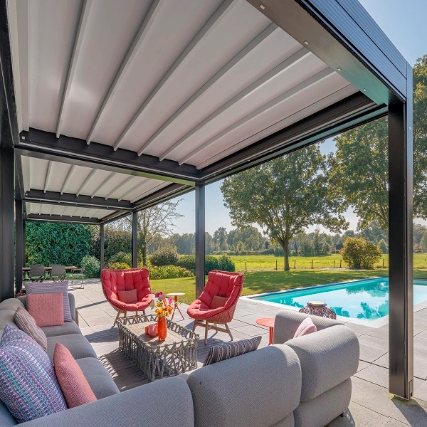 Aluminium overkapping Azimut