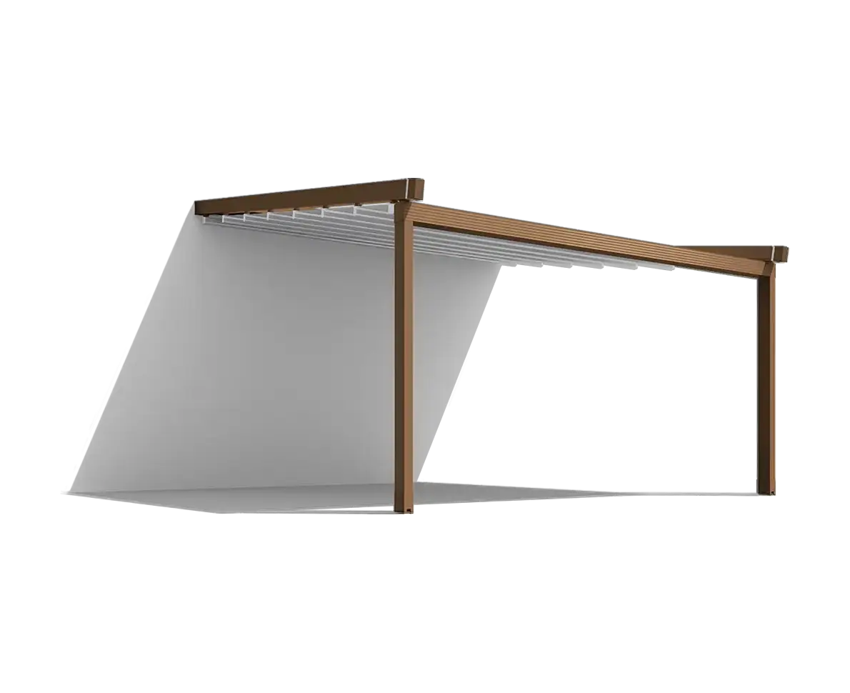 Frame kleur Bronze mat
