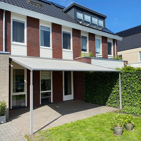 Overkapping met doek Plaza Viva