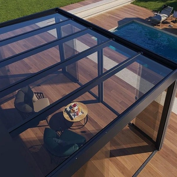 Overkapping met recht dak Area Q