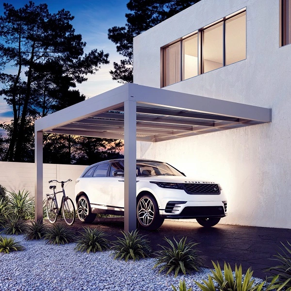 Overkapping met recht dak Cubo Ezie