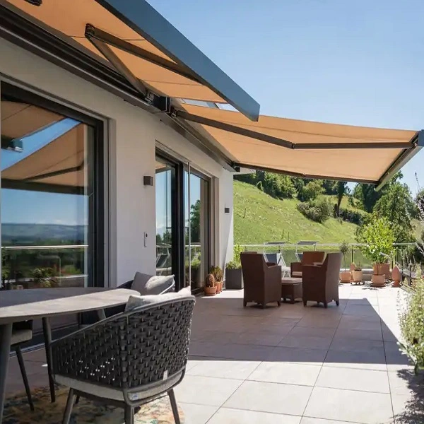 Knikarmscherm Camabox