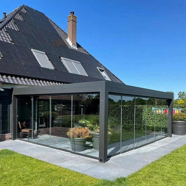 Tuinkamer met schuifdak Azimut