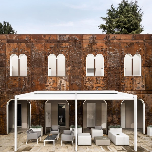 Zon regenwering staander Luce