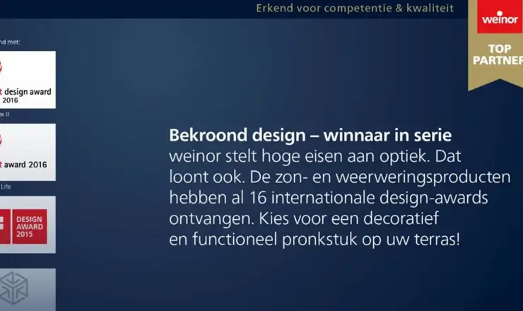 Bekroond design Bekroond design