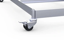 Frame voor parasol met wielen Frame voor parasol met wielen