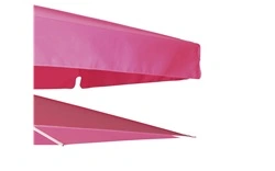 Parasol met en zonder volant Parasol met en zonder volant