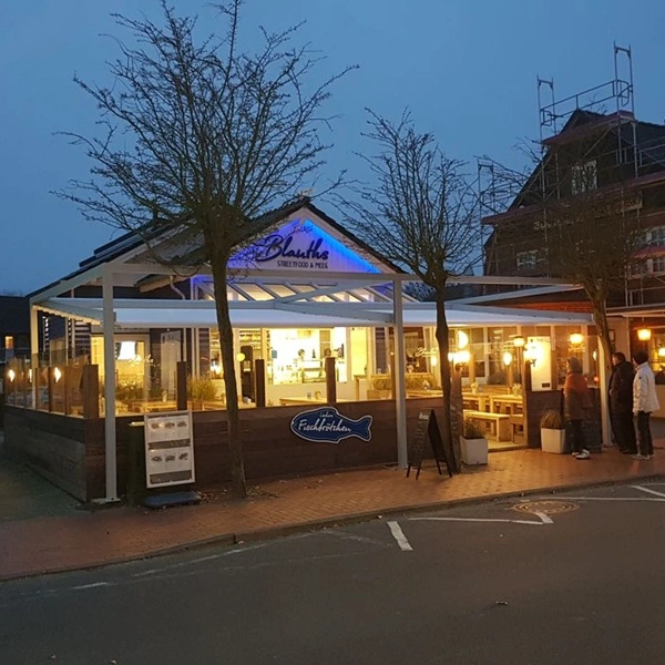 Project restaurant Blauths Sunrain Q overkapping Project restaurant Blauths Sunrain Q overkapping