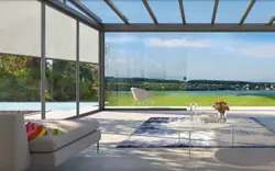 Screens glazen overkapping Area Q