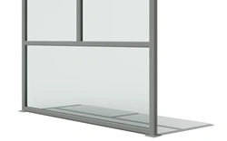 Close-up windscherm glasopties Close-up windscherm glasopties