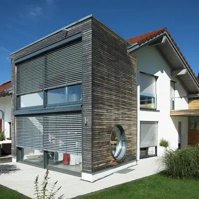 Moderne buiten jaloezieën van Veldman Zonwering Moderne buiten jaloezieën van Veldman Zonwering