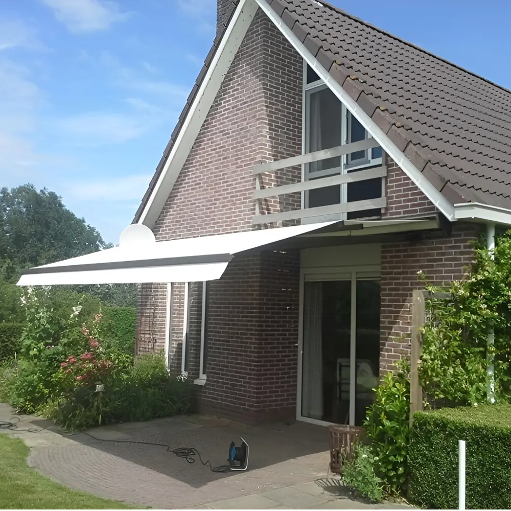 Zon en regenscherm type L voor woning