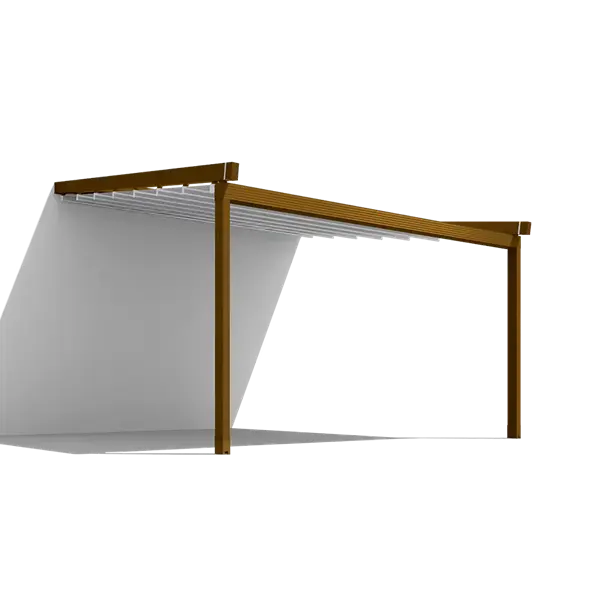 Kleuren schuine overkapping