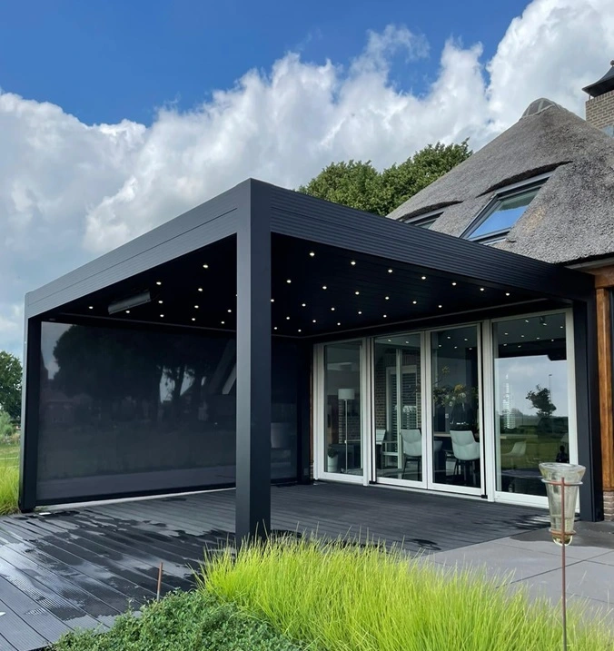 Aluminium overkapping