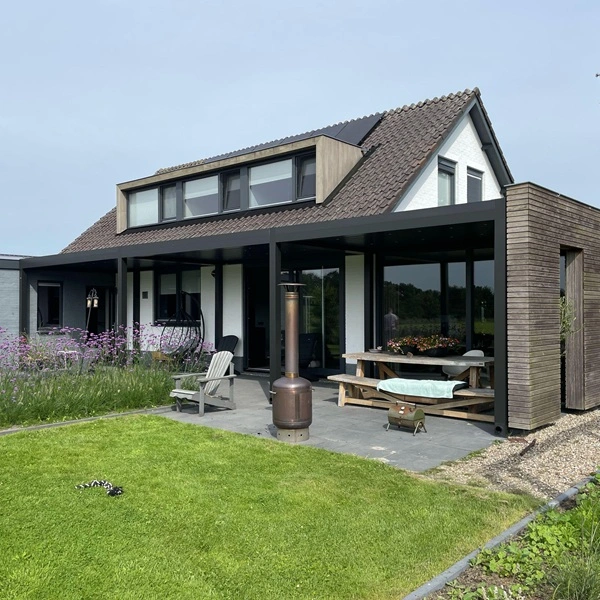 Gibus kantelbare lamellen overkapping Joy