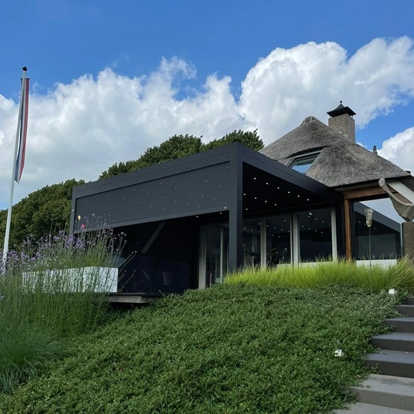 Gibus lamellen kantelbare lamellen overkapping Varia