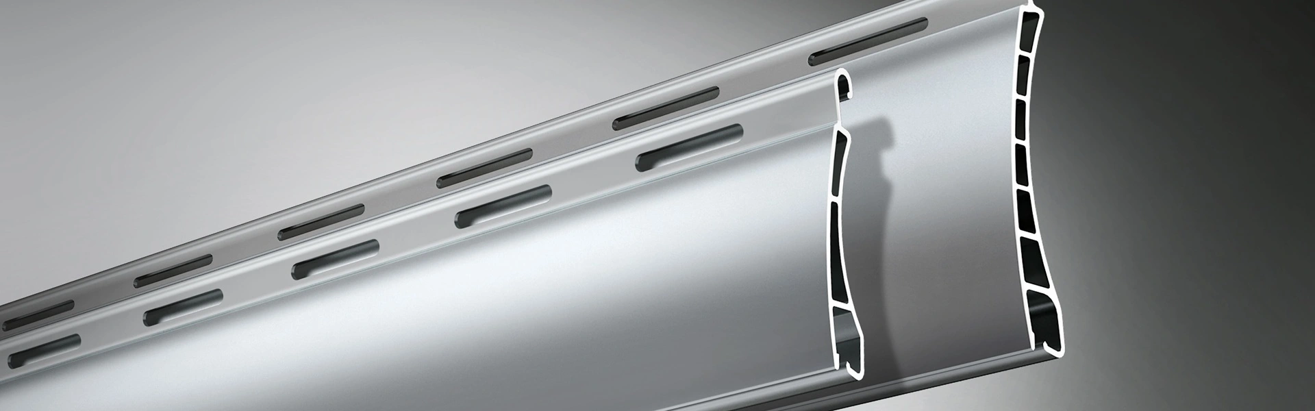 Kunststof Roma rolluikprofiel voor lichte en duurzame rolluikoplossingen