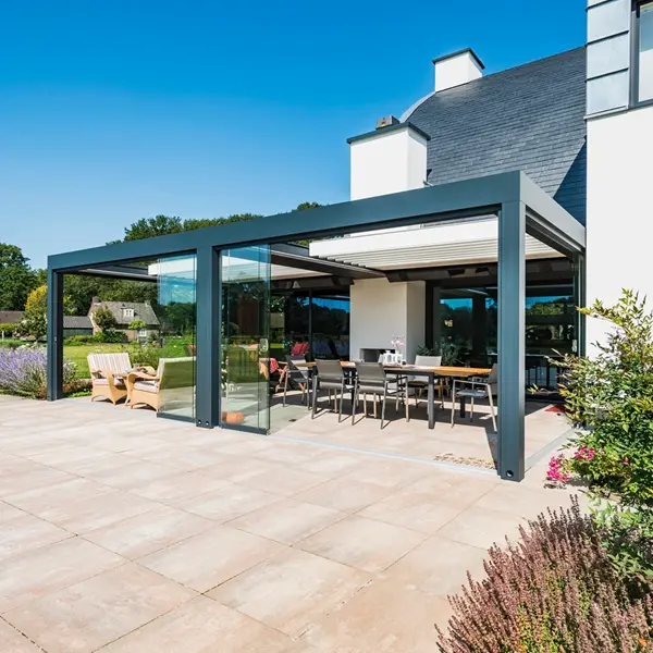 Lamellen overkapping Camargue Skye