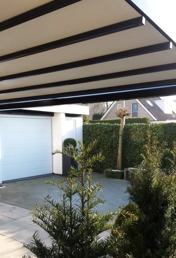 Veldman Zonwering terrasoverkapping met schuifdak Heerenveen Veldman Zonwering terrasoverkapping met schuifdak Heerenveen