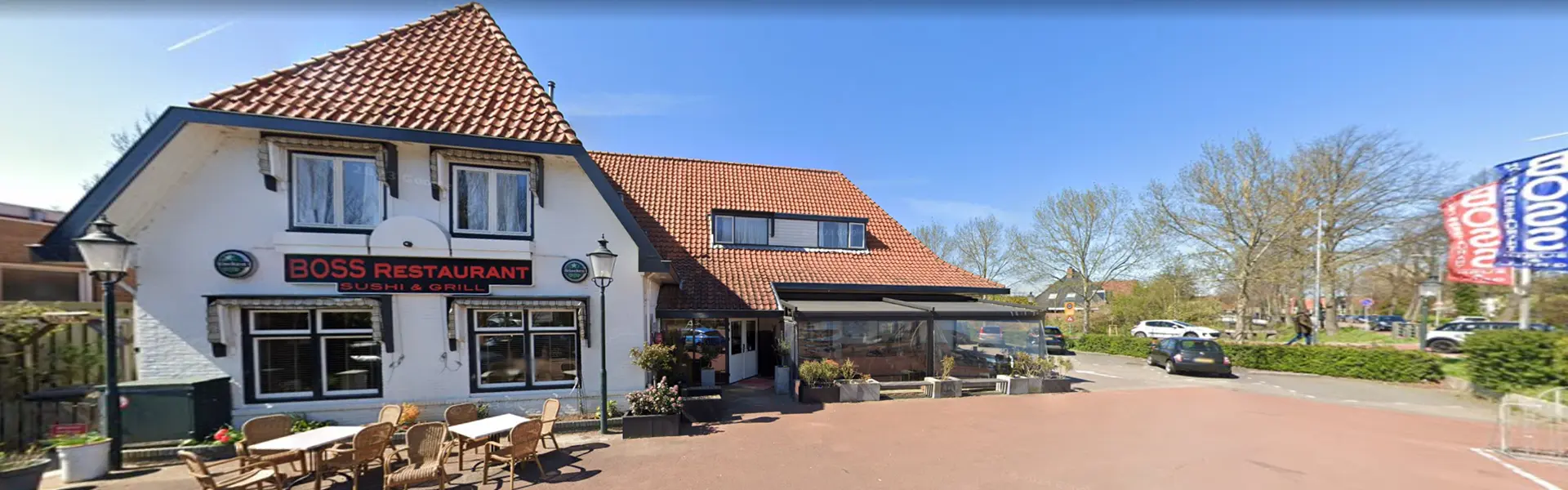 Restaurant Boss Zuidoostbeemster met terrasoverkapping van Veldman Zonwering Restaurant Boss Zuidoostbeemster met terrasoverkapping van Veldman Zonwering