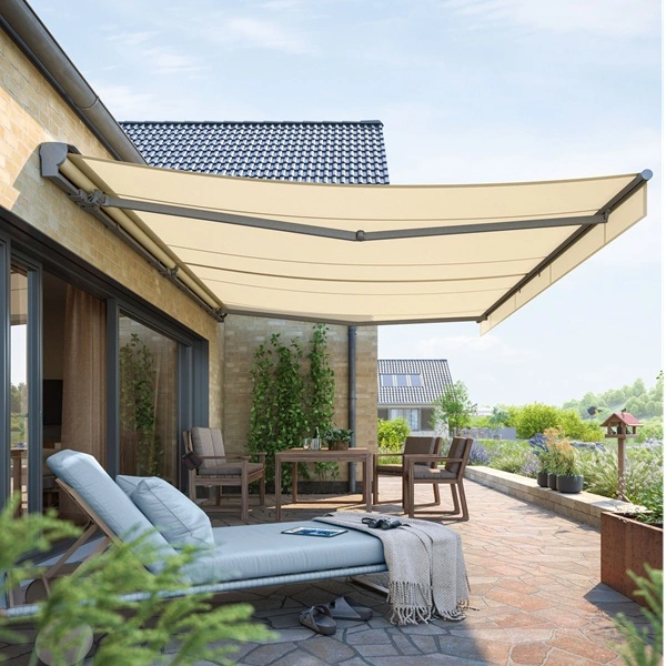 Knikarm-zonnescherm Topas