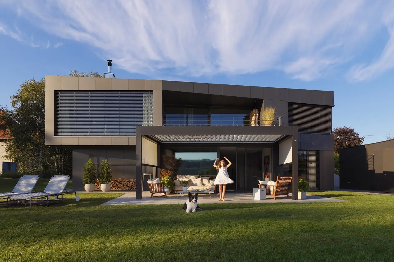 Aluminium terrasoverkapping