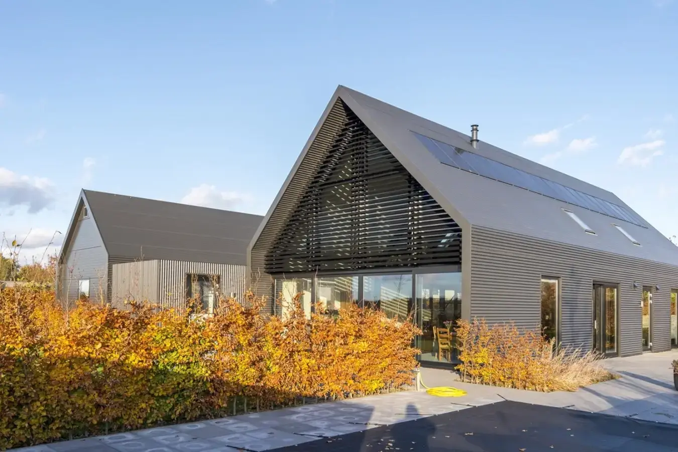 Modern terrasoverkapping